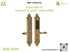 Khóa điện tử Kassler KL-959C  - Vàng Đồng